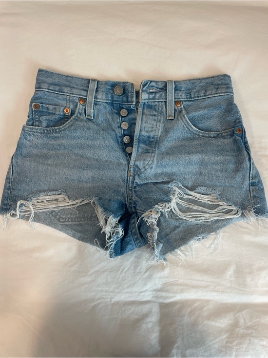 Levi's Denim - Levi’s 501 Jean Shorts in Ocean Blue